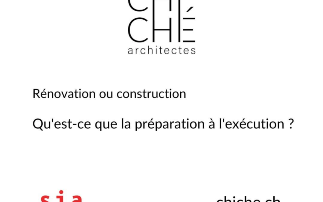 Préparation de l’exécution