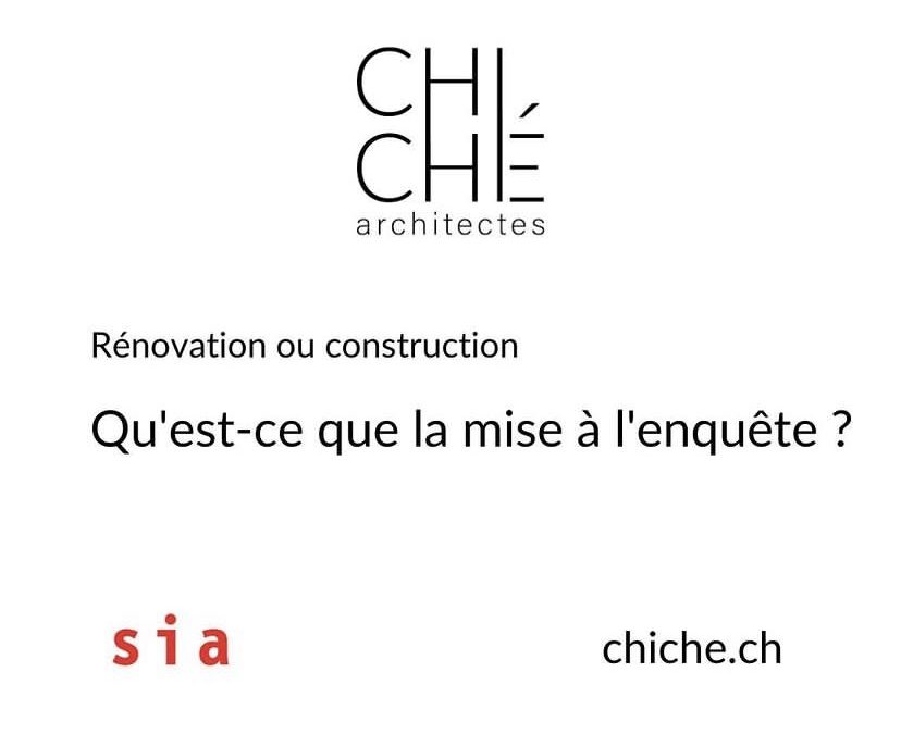 Mise à l’enquête