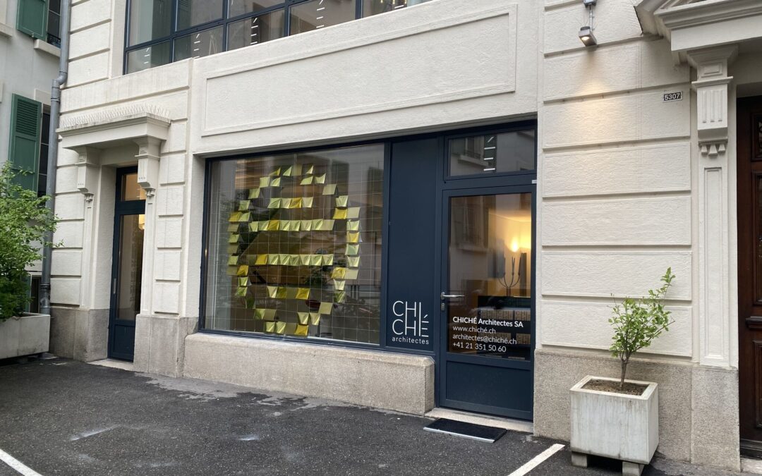 Une vitrine redécorée…De belles fêtes … et Joyeuses Pâques.